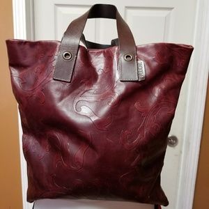 Falor unique mosaic design pure italian leather